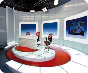 TV Studio and Virtual Studio